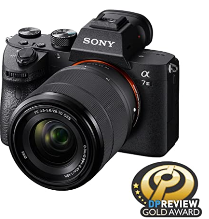 Sony a7 III (ILCE7M3K/B) Full-frame Mirrorless